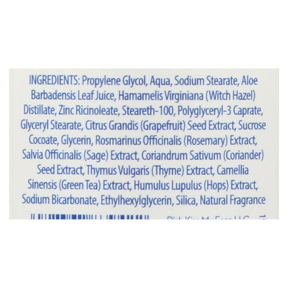 Kiss My Face Active Life Cucumber Green Tea Deodorant, Aluminum-Free (2.48 Oz.)