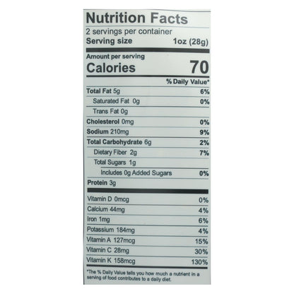 Brad's Crunchy Plant-Based Kale Original, 2 Oz. (Pack of 12)