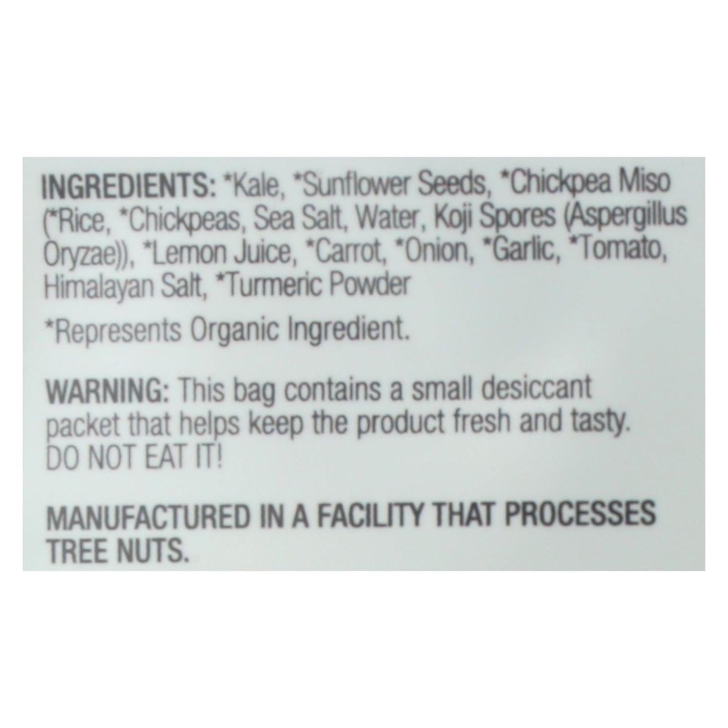 Brad's Crunchy Plant-Based Kale Original, 2 Oz. (Pack of 12)