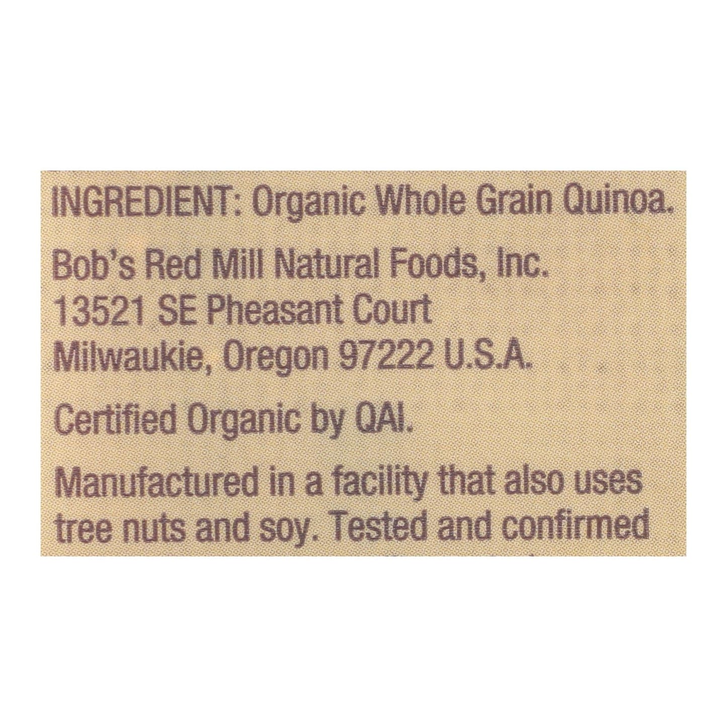 Bob's Red Mill Tri-Color Quinoa  13 oz| 5-Pack, Gluten-Free, Non-GMO, Whole Grain
