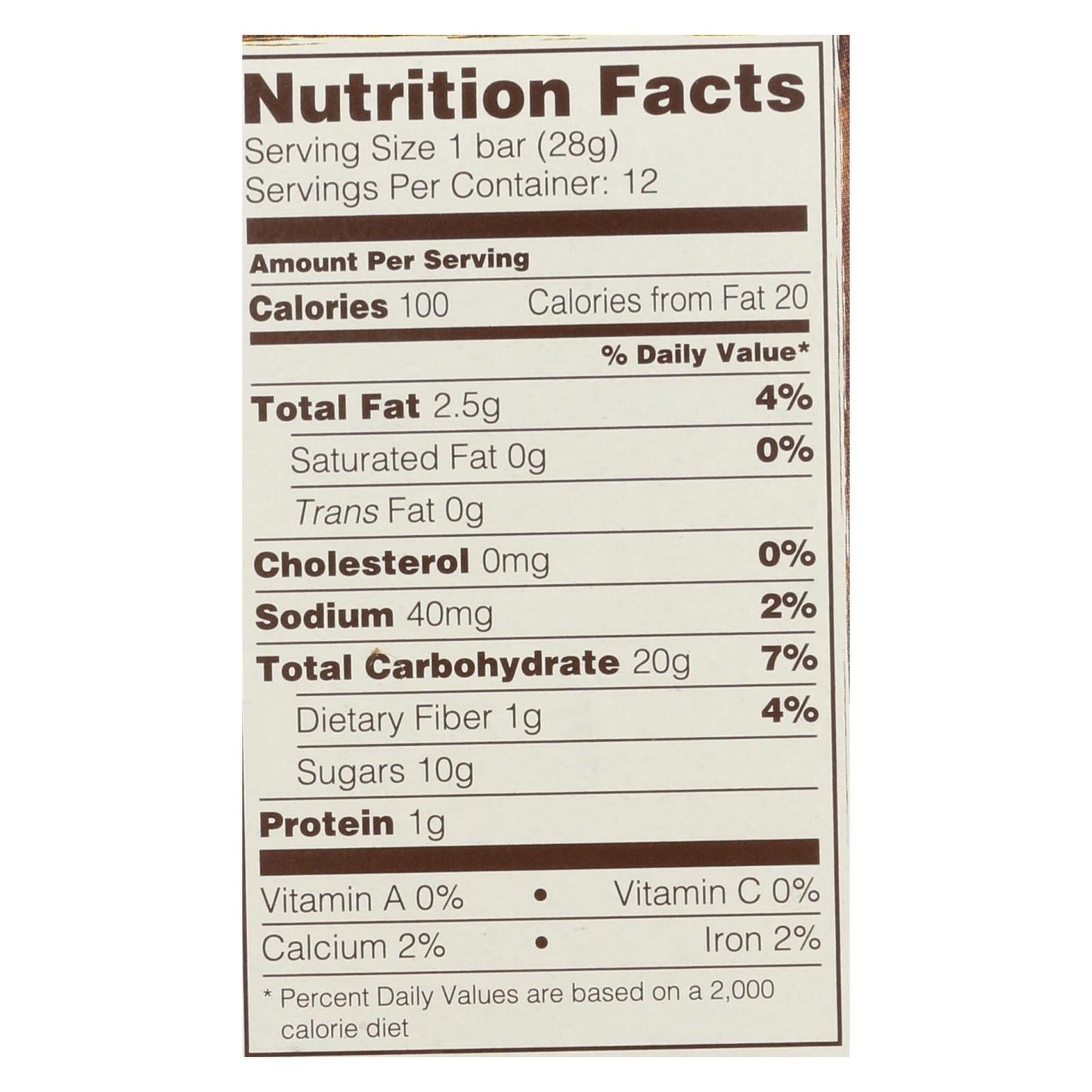 Nature's Bakery Gluten-Free Blueberry Fig Bars (Pack of 6, 2 Oz. Each)