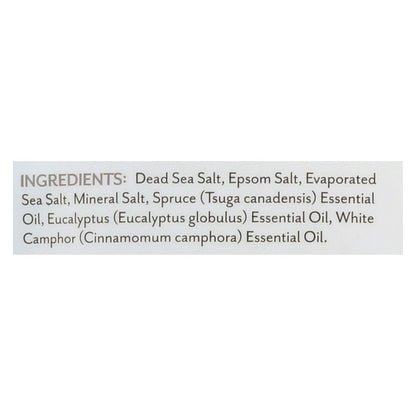 Soothing Touch Bath Salts: Eucalyptus & Spruce Tranquility - 32 Oz.