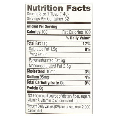 Organic Cage-Free Egg Mayonnaise by Spectrum Naturals (Pack of 12 - 16 oz)