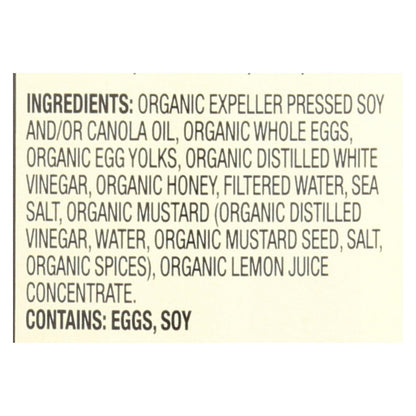 Organic Cage-Free Egg Mayonnaise by Spectrum Naturals (Pack of 12 - 16 oz)