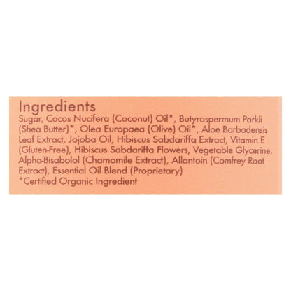 Shea Moisture Coconut Hibiscus Exfoliating Body Scrub - 12 Oz.