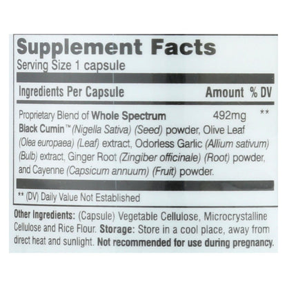 Black Seed Theramune by Amazing Herbs (100-Count) Ultimate Capsules
