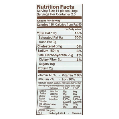 Organic Cocomel Caramel Bites with Sea Salt, 6 Pack, 3.5 Oz Each