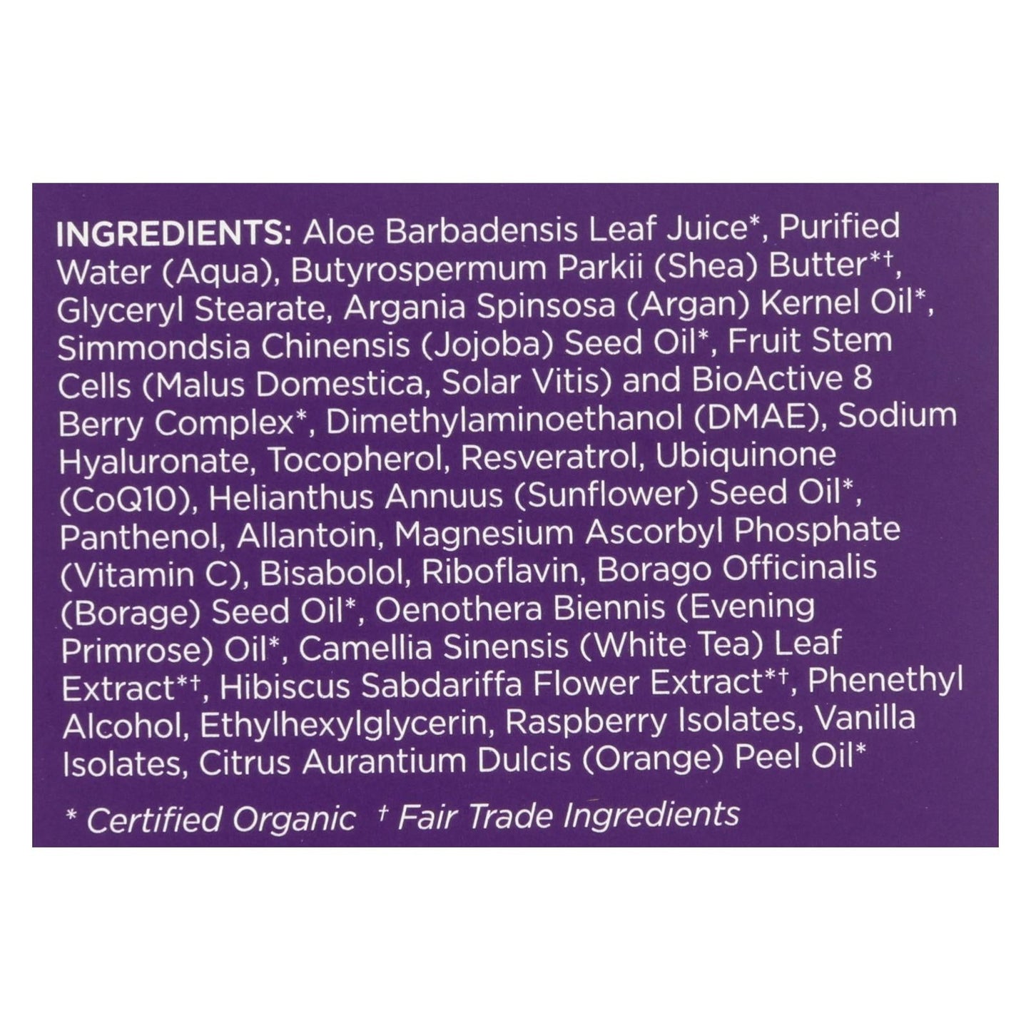 Andalou Naturals Age-Defying Hyaluronic DMAE Lift and Firm Cream, 1.7 Fl Oz