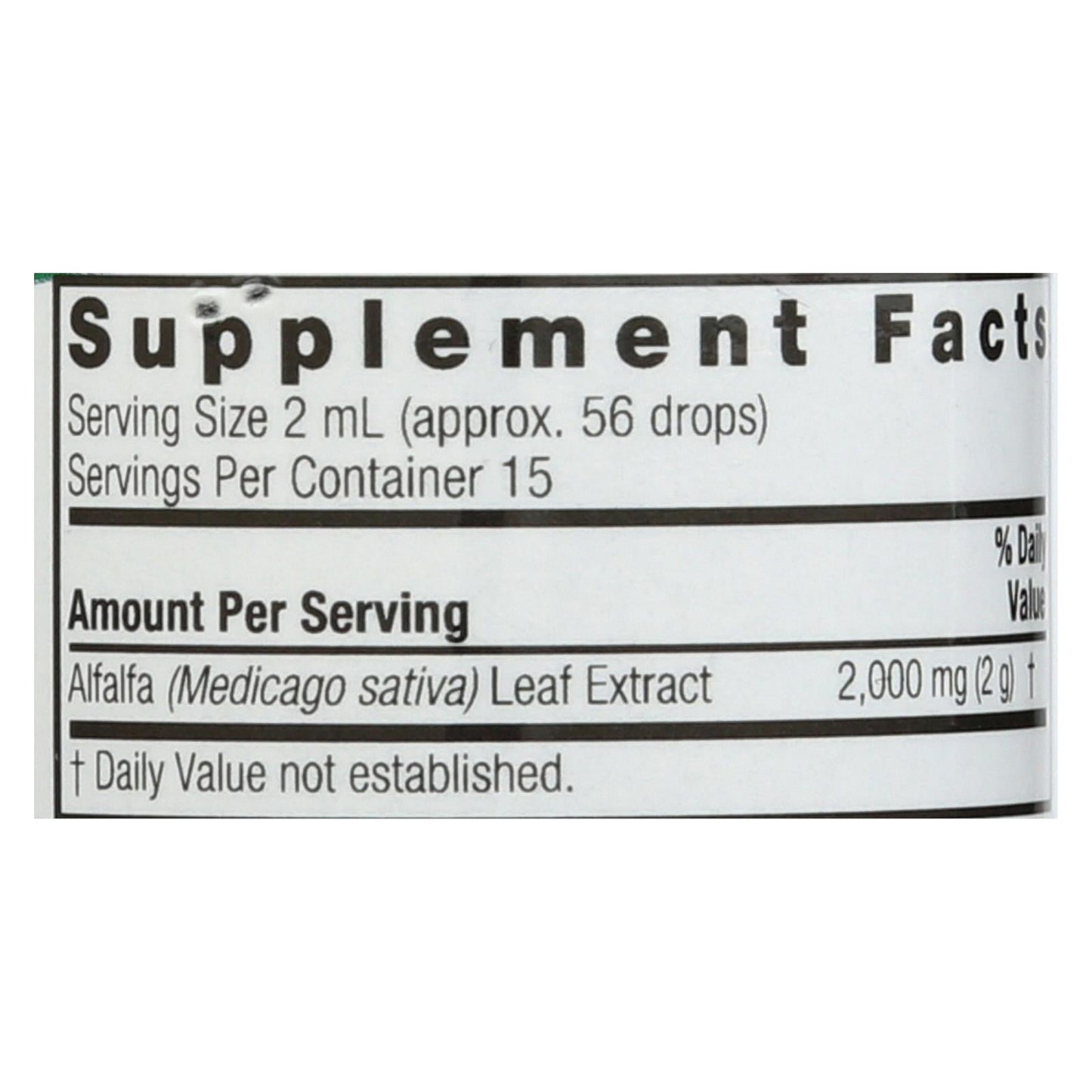 Nature's Answer - Alfalfa Herb Extract