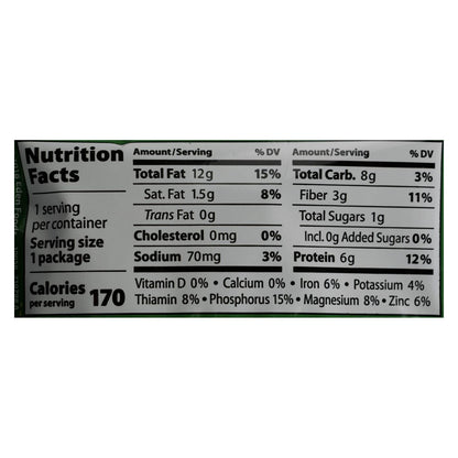 Eden Foods Organic Pistachios, Dry Roasted & Shelled (12 x 1 oz)