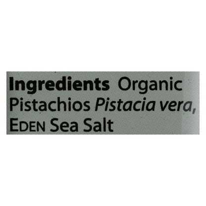 Eden Foods Organic Pistachios, Dry Roasted & Shelled (12 x 1 oz)