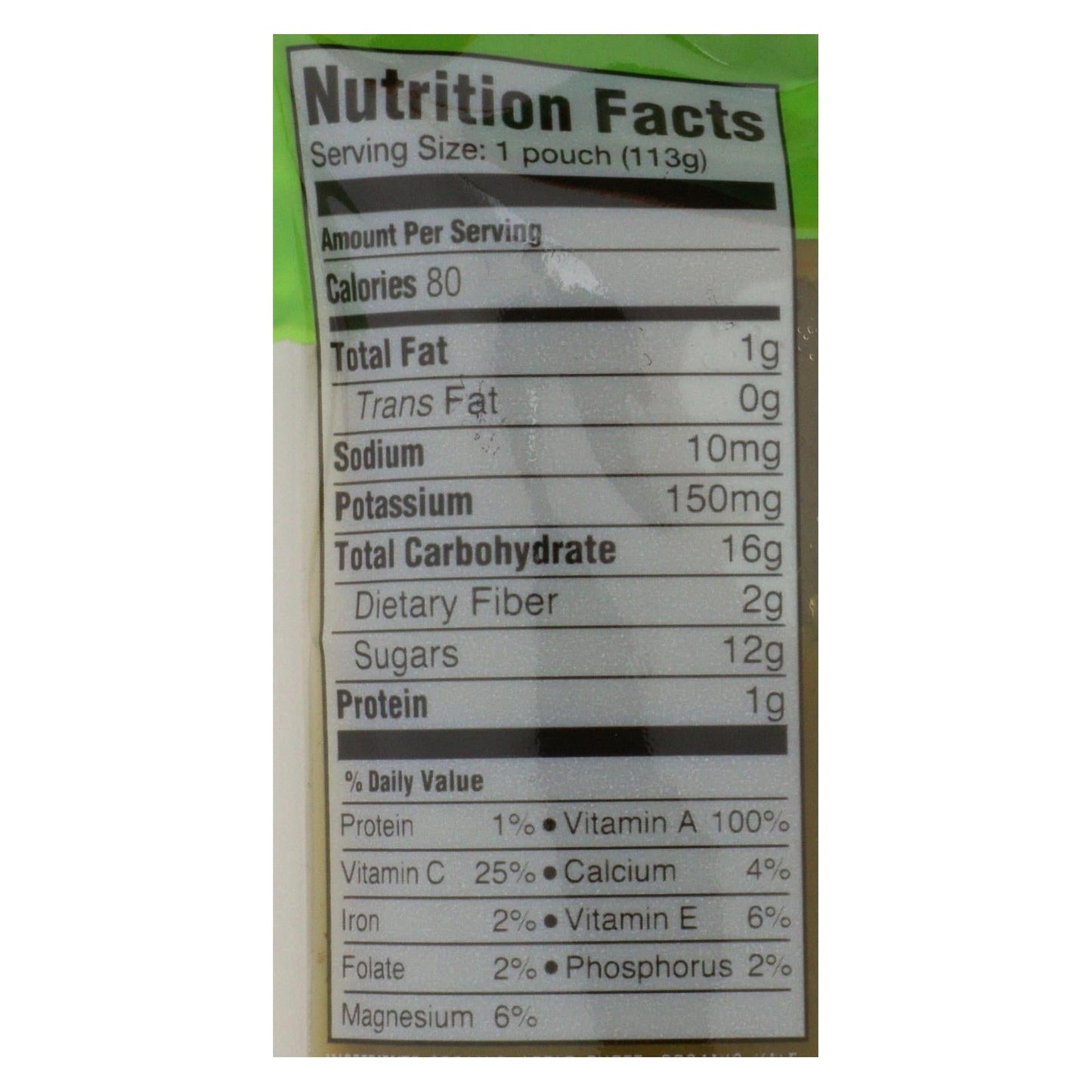 Happy Baby Clearly Crafted Apples, Kale & Avocados Baby Food Purees (16 Pack, 4 Oz. Each)
