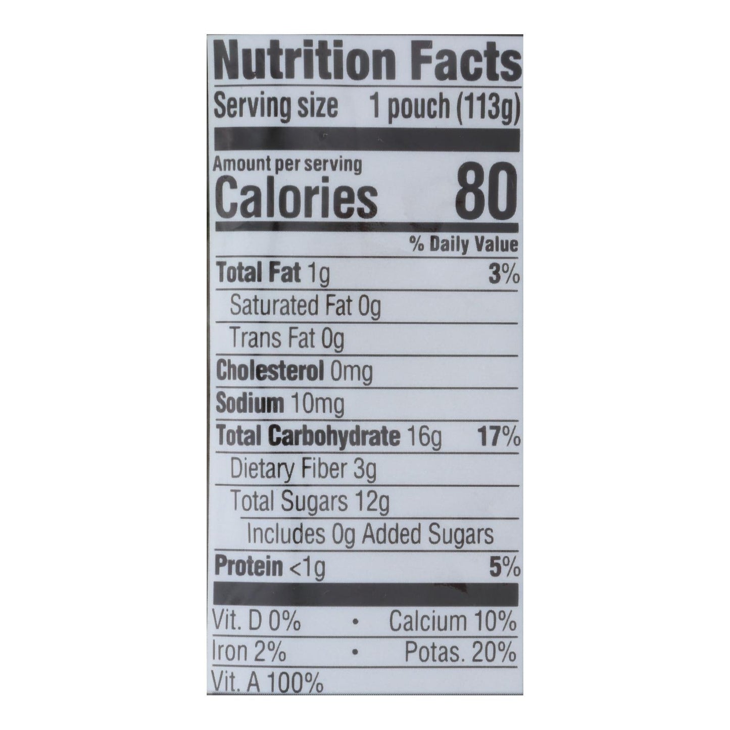 Happy Baby Clearly Crafted Apples, Kale & Avocados Baby Food Purees (16 Pack, 4 Oz. Each)