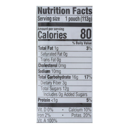 Happy Baby Clearly Crafted Apples, Kale & Avocados Baby Food Purees (16 Pack, 4 Oz. Each)