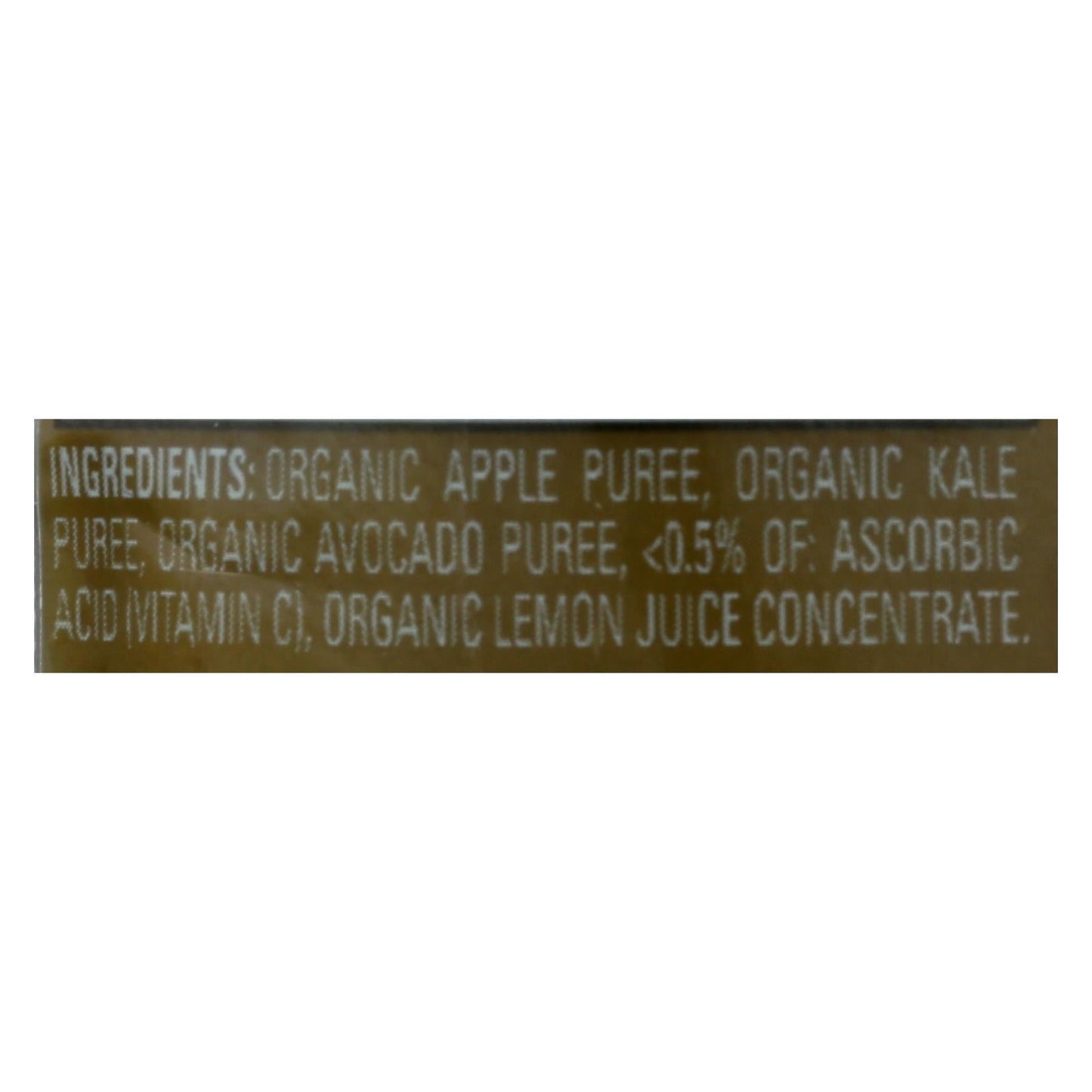Happy Baby Clearly Crafted Apples, Kale & Avocados Baby Food Purees (16 Pack, 4 Oz. Each)