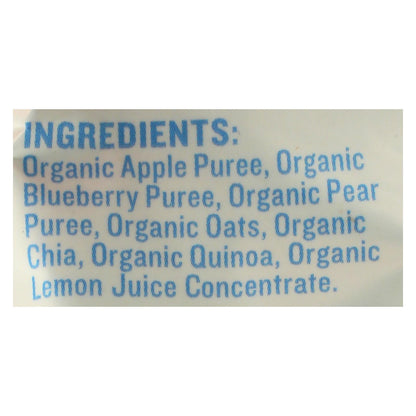Peter Rabbit Organics Apple & Blueberry Oatmeal with Seeds (Pack of 10 - 4 Oz.)