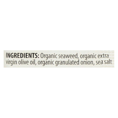 Seasnax Premium Organic Roasted Seaweed Snack - Toasty Onion (Pack of 24 - 0.18 Oz.)
