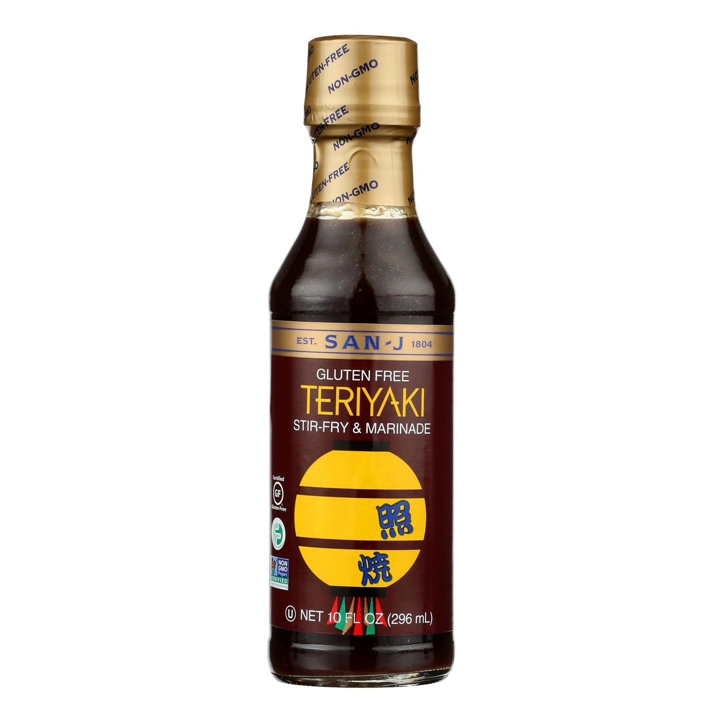 San-J Teriyaki Sauce, 10 Fl Oz (Pack of 6)