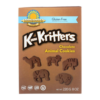Kinnikinnick Mini Cocoa Animal Cookies (Pack of 6 - 8 Oz.)