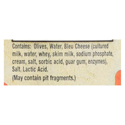 Santa Barbara Stuffed Olives - Bleu Cheese, 5 Oz. - Case of 6