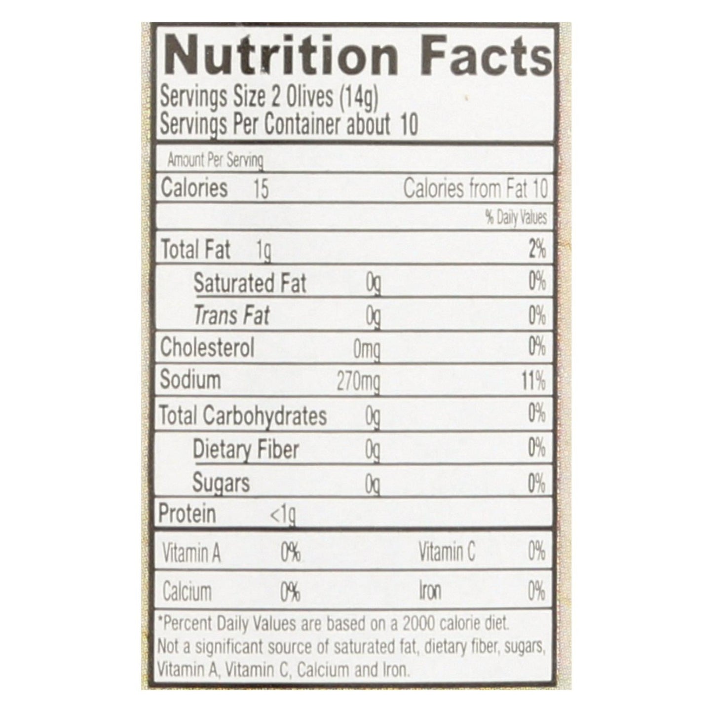 Santa Barbara Stuffed Olives - Bleu Cheese, 5 Oz. - Case of 6