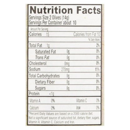 Santa Barbara Stuffed Olives - Bleu Cheese, 5 Oz. - Case of 6