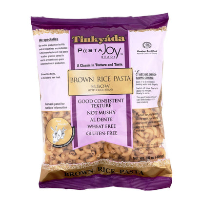 Tinkyada Brown Rice Elbows, 16 Oz, Pack of 12