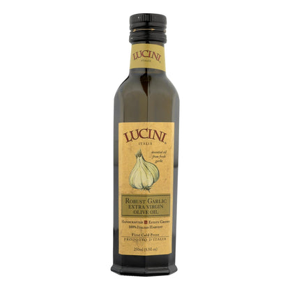 Lucini Italia Robust Garlic Infused EVOO (Pack of 6)
