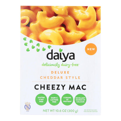 Daiya Foods Cheezy Mac Deluxe Cheddar Style Dairy-Free 8-Pack (10.6 Oz. Each)