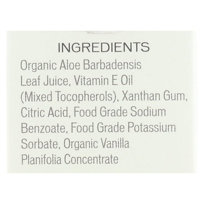 Aloe Cadabra Organic Natural Personal Lubricant (Pack of 2.5 Oz Unscented, Natural Aloe)