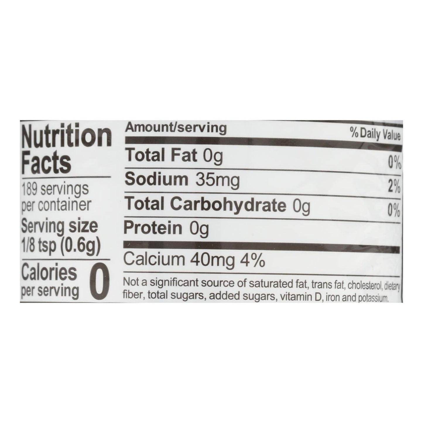 Rumford Baking Powder, Low Sodium, 4 Oz. (Pack of 24)