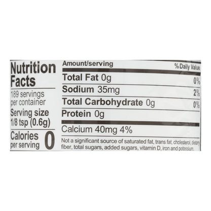 Rumford Baking Powder, Low Sodium, 4 Oz. (Pack of 24)