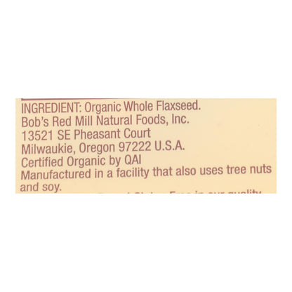 Bob's Red Mill Flaxseed Meal, Brown, 13 Oz. (Pack of 4)