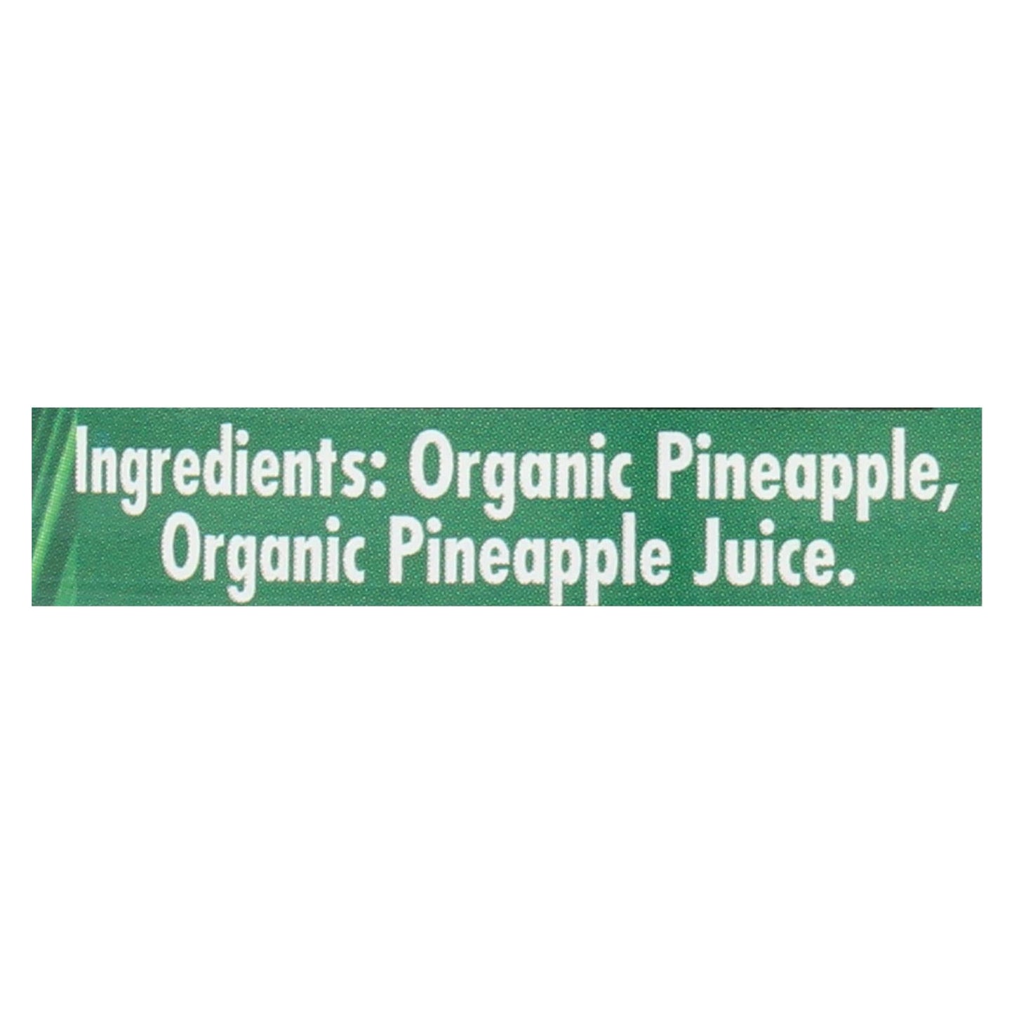 Native Forest Organic Pineapple Crushed, Sweetened, 6 - 14 Oz. Cans
