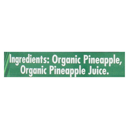 Native Forest Organic Pineapple Crushed, Sweetened, 6 - 14 Oz. Cans