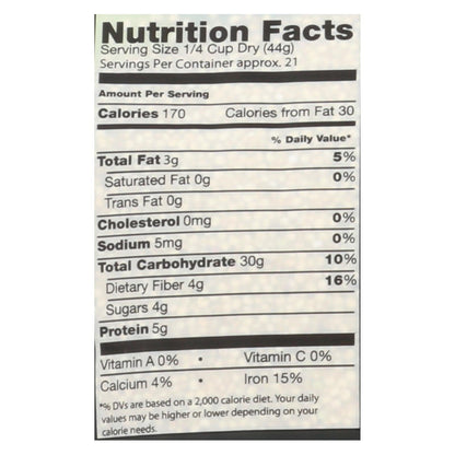 Truroots Organic Whole Grain Quinoa, 32 Oz Bags, Pack of 6