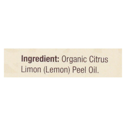 Nature's Answer Organic Lemon Essential Oil, 0.5 Oz.