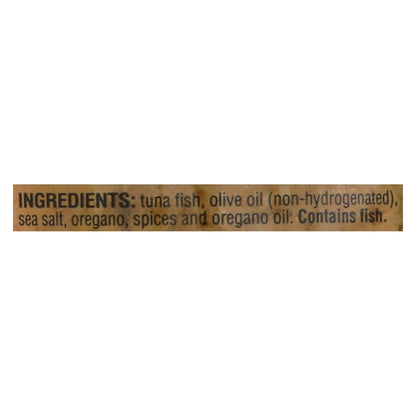 Tonnino Tuna Fillets with Oregano Olive Oil (Pack of 6 - 6.7 Oz.)