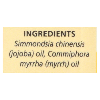 Aura Cacia Myrrh Essential Oil in Jojoba Oil (0.5 Fl Oz)