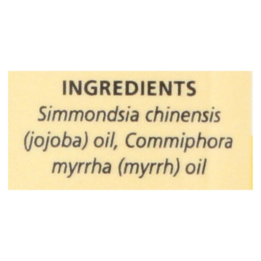 Aura Cacia Myrrh Essential Oil in Jojoba Oil (0.5 Fl Oz)