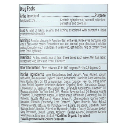 Avalon Anti-Dandruff Shampoo with Pyrithione Zinc for Itchy Scalp and Flakes (14 Oz.)