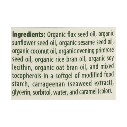 Udo's Oil 369 Blend: Essential Fatty Acid Supplement for Health and Wellness (180 Softgels)
