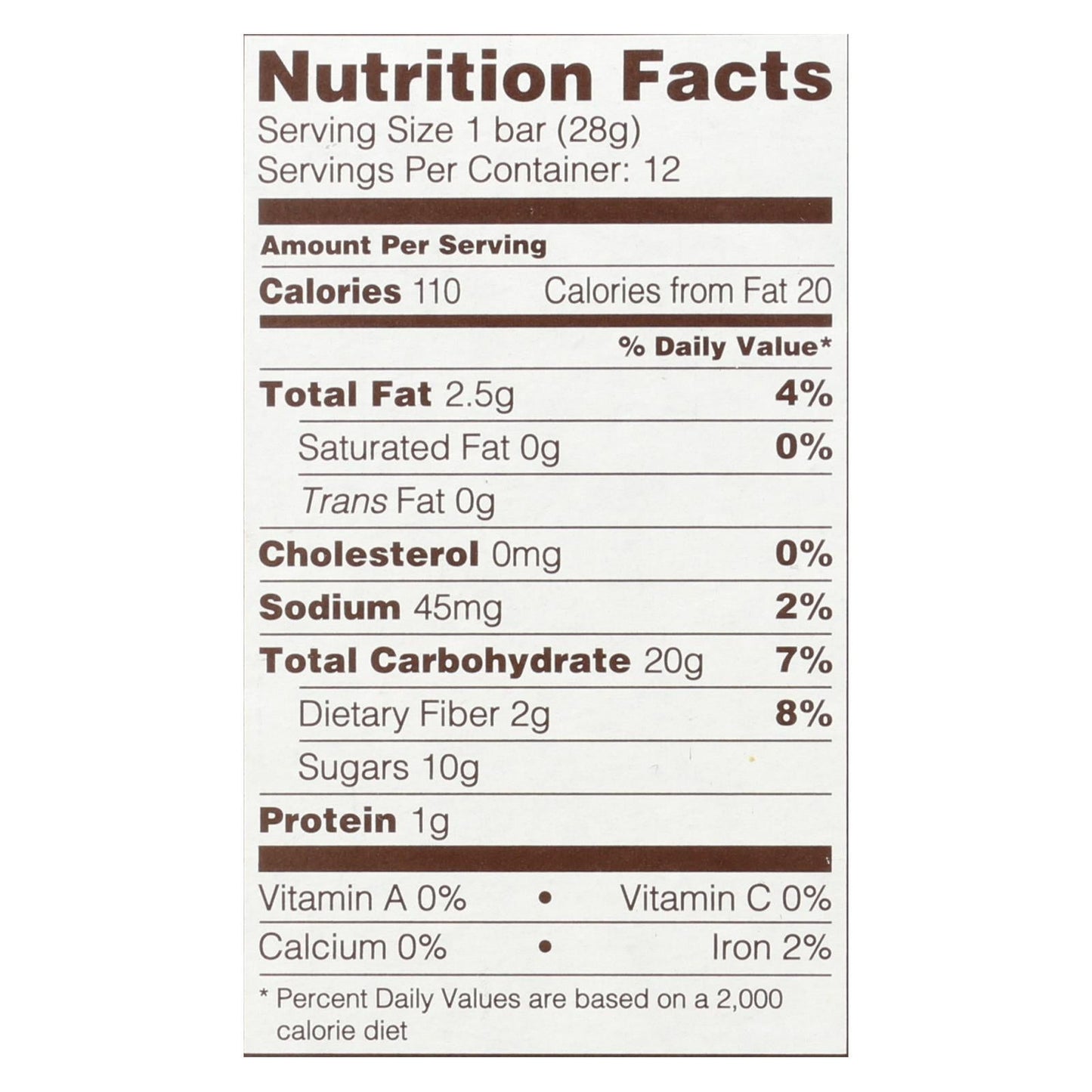 Nature's Bakery Stone-Ground Whole Wheat Fig Bar - Peach Apricot Delight (Pack of 6 - 2 Oz.)
