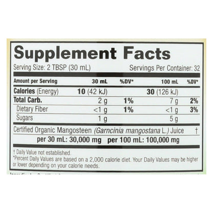 Organic Health Mangosteen Gold by Dynamic Health (32 Fl Oz)