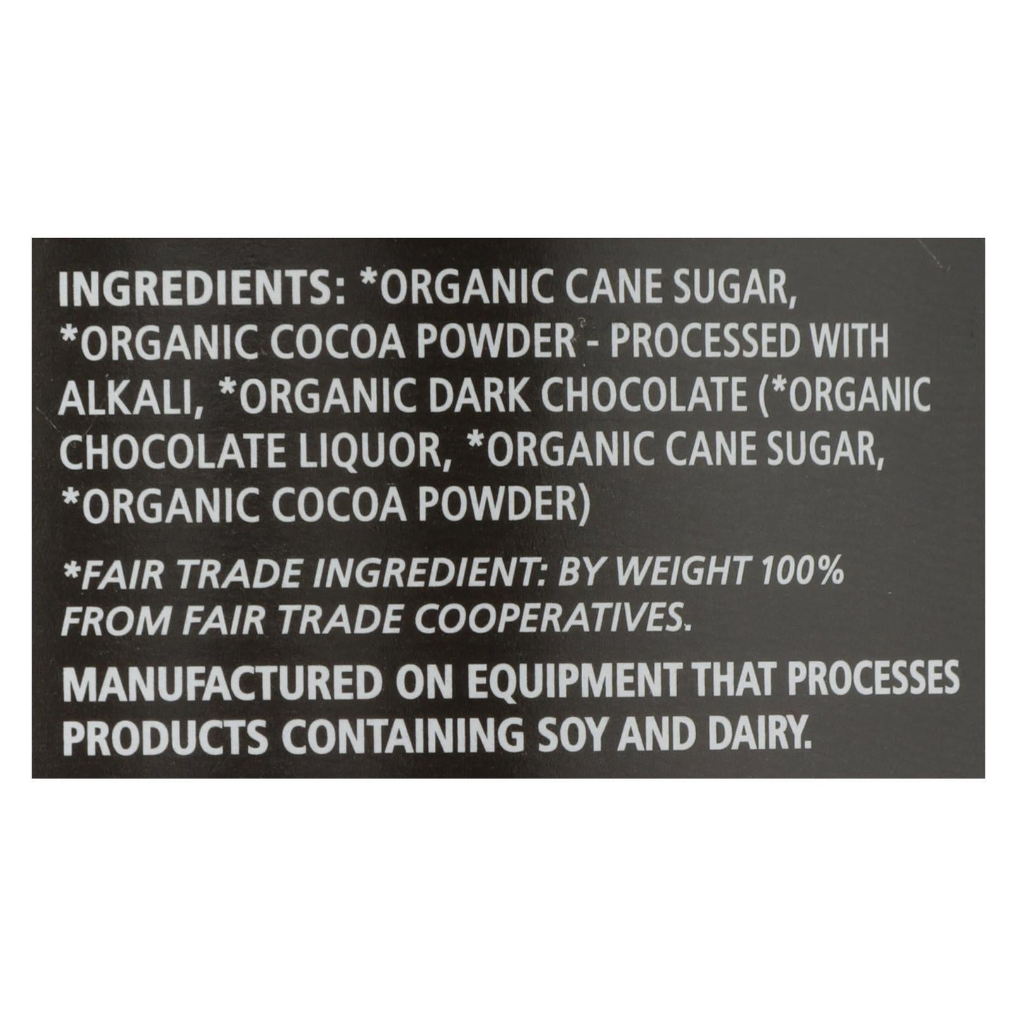Equal Exchange Organic Dark Hot Chocolate - 12 Oz., Pack of 6