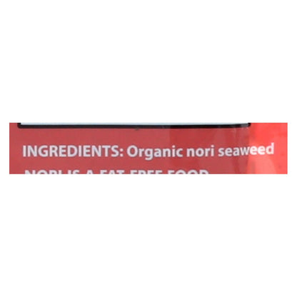 Emerald Cove Pacific Organic  Sushi Nori, Toasted Silver Grade, 60 Sheets (Pack of 6)