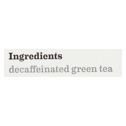 Bigelow Decaf Green Tea Bags (Pack of 6 - 20 Bags)