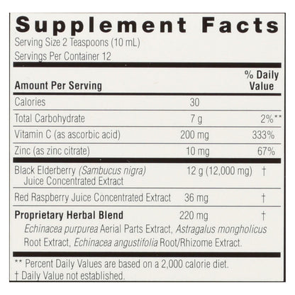 Nature's Answer Sambucus Extract for Immune Support, 4 Fl Oz
