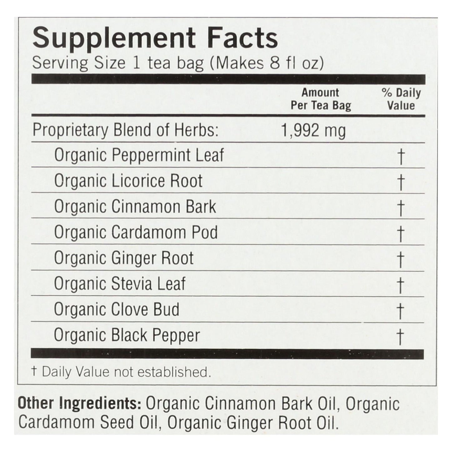 Yogi Egyptian Licorice Mint Tea Bags, 16-Count (Pack of 6)