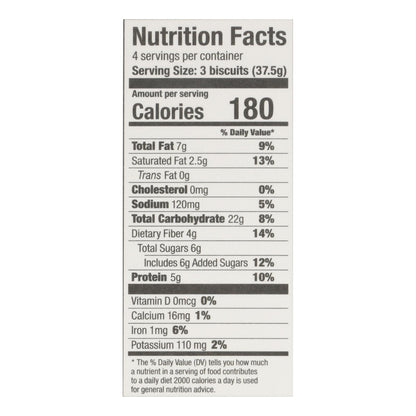 Olyra Cinnamon Tahini Biscuits, 5.3 Oz. Pack of 6